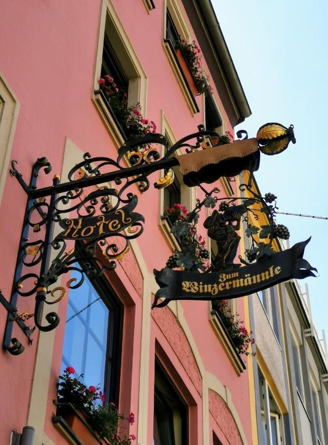 Hotel Zum Winzermaennle Wurzburgo Exterior foto